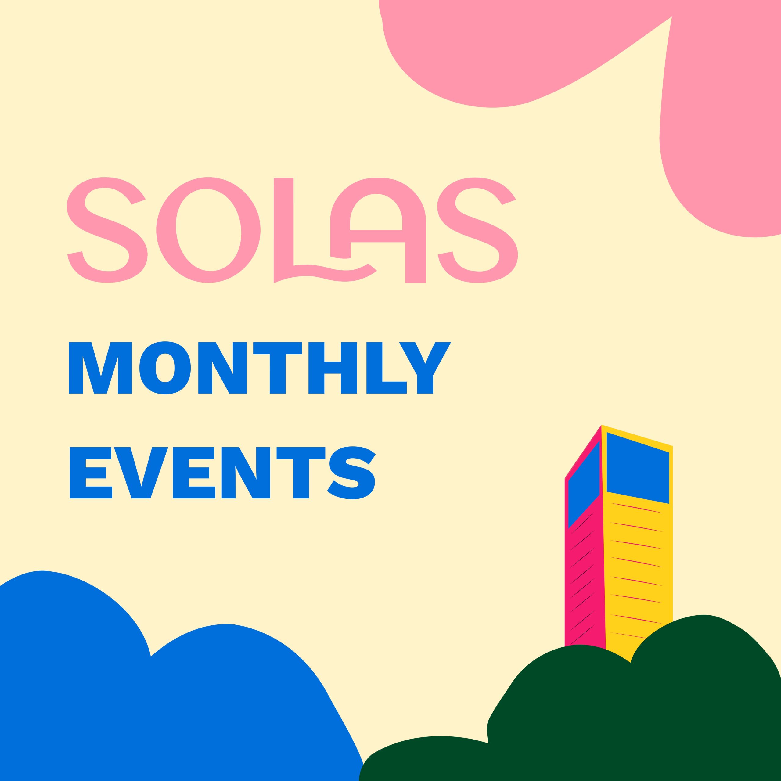 Monthly Events at SOLAS